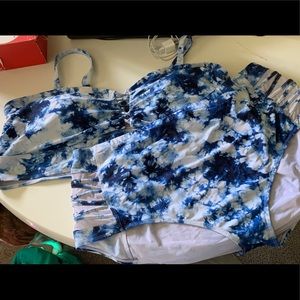 Torrid tye dyed bathing suit